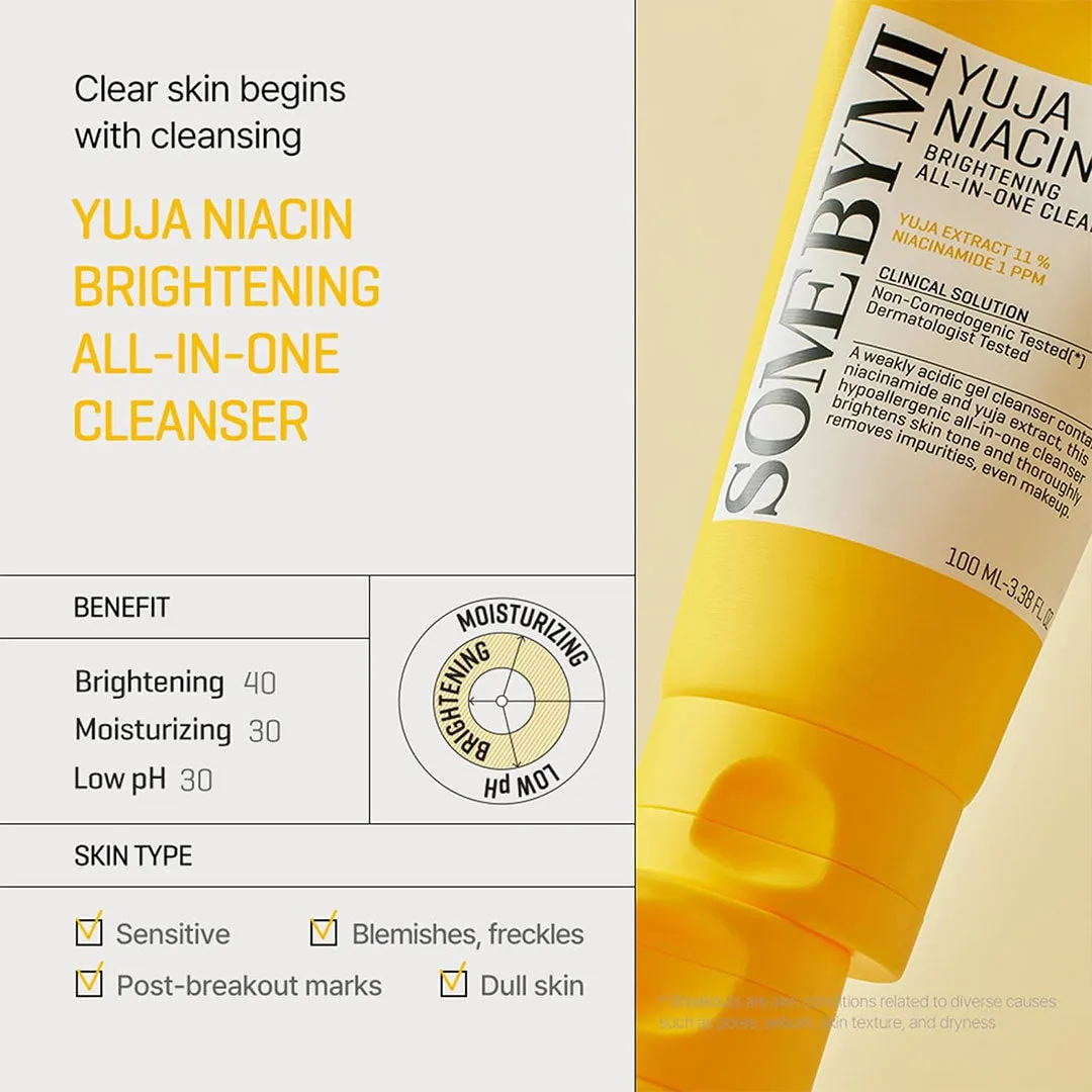 Some By Mi Yuja Niacin Brightening All in One Cleanser